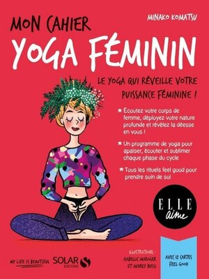 cover image of Mon cahier Yoga féminin